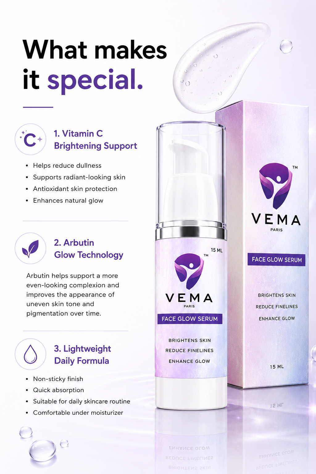 VEMA Face Glow Serum - Image 5